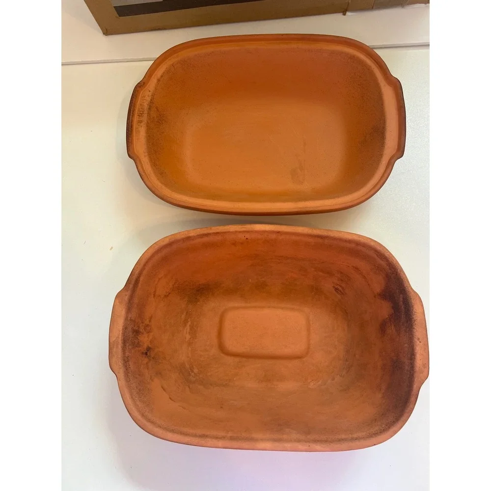 Scheurich‎ West Germany Clay Baker 847 Terracotta Roaster 4-6 Person Oven Proof